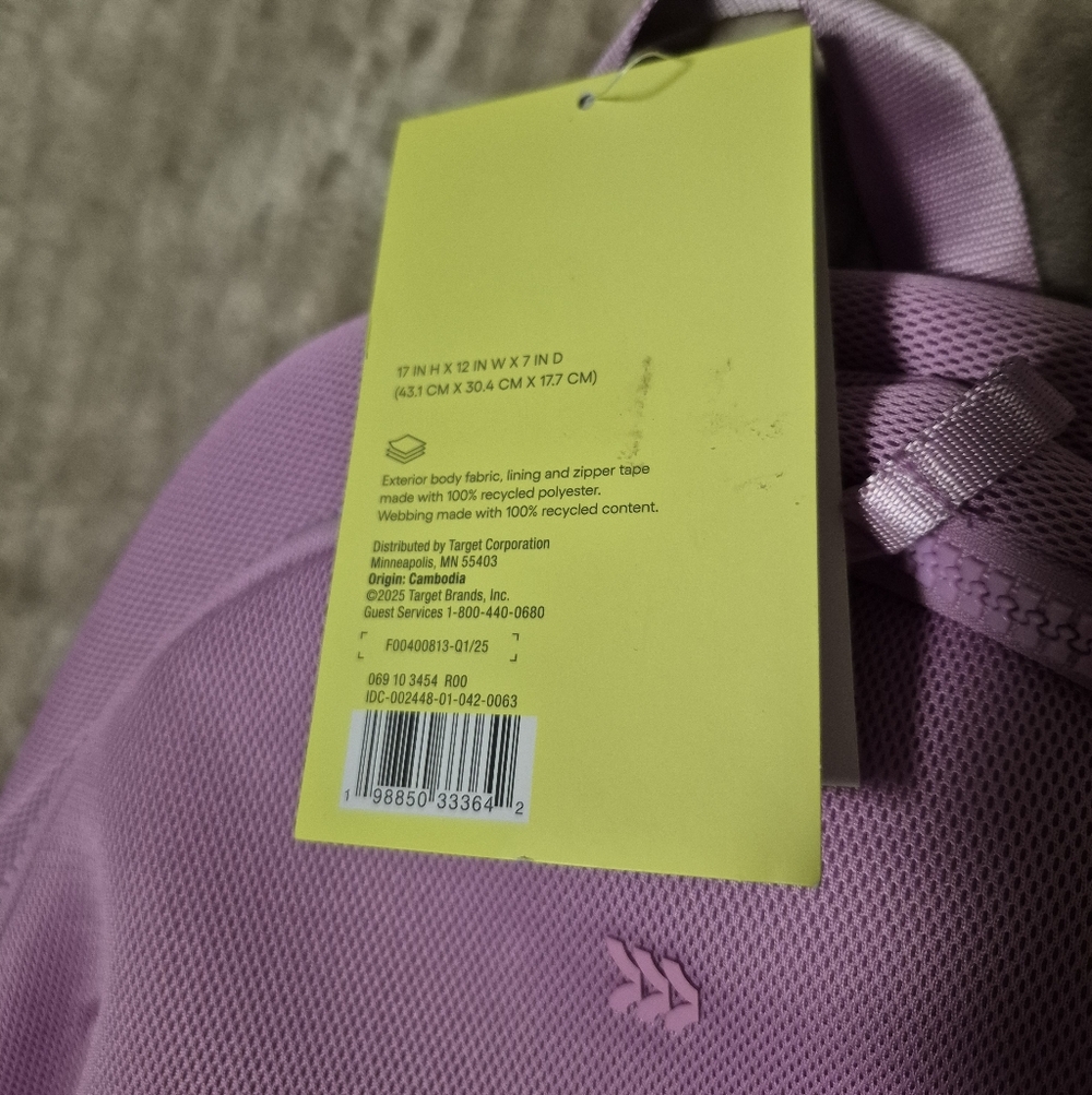 Pink All In Motion Backpack - Picture 3 of 6